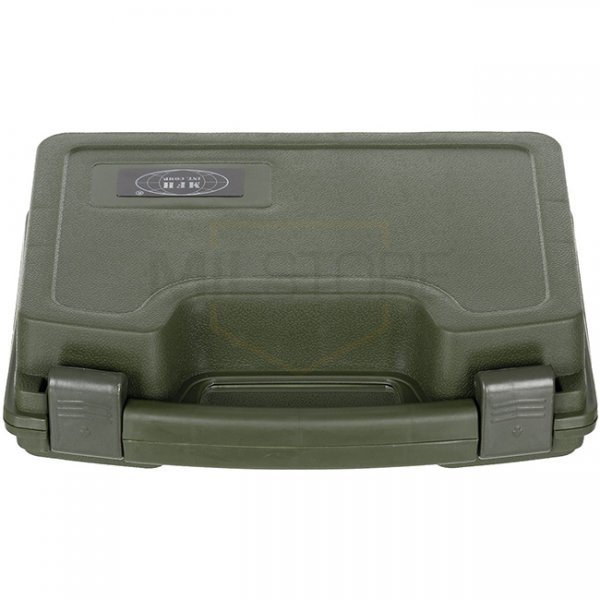 MFH Lockable Plastic Pistol Case - Olive