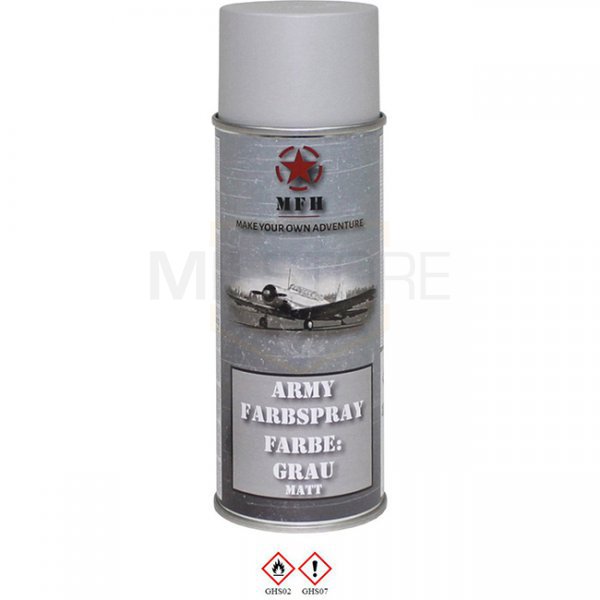 MFH Army Spray Paint 400 ml - Grey