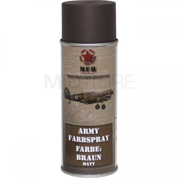 MFH Army Spray Paint 400 ml - Brown