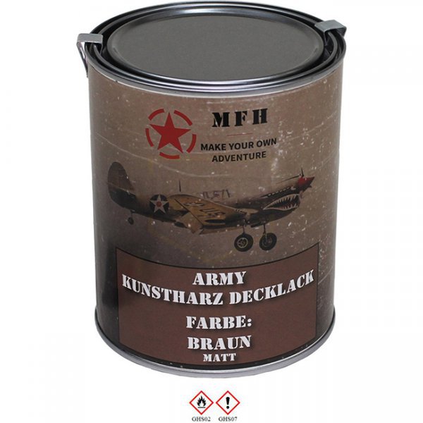 MFH Army Varnish 1 l Can - Brown