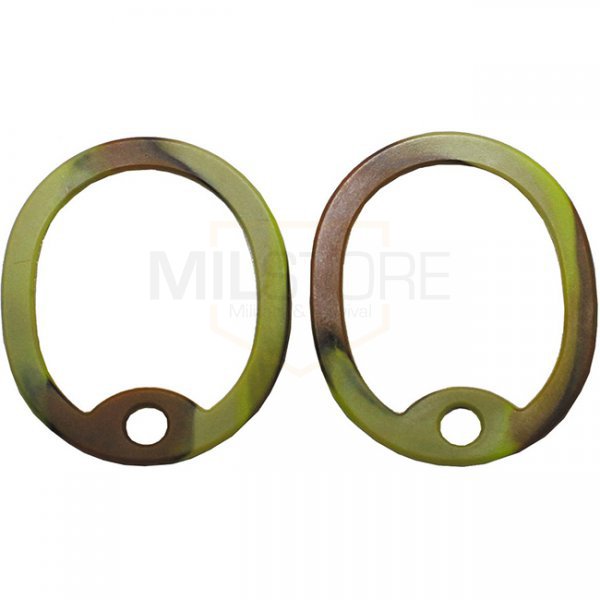 MFH US Dog Tag Rubber Silencers - Operation Camo