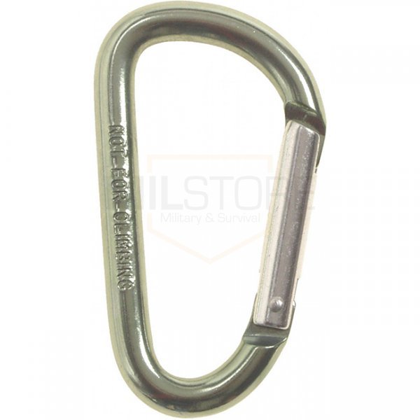 MFH Carabiner 80 mm - Silver