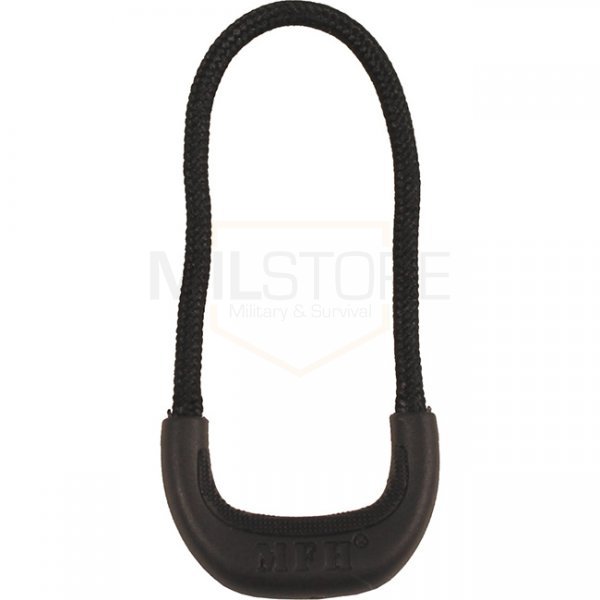 MFH Zipper Pulls Type A 10 pcs - Black