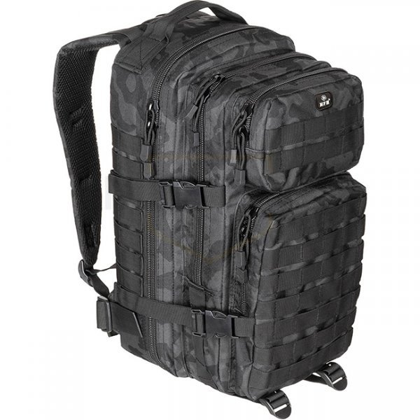 MFH Backpack Assault 1 - Night Camo