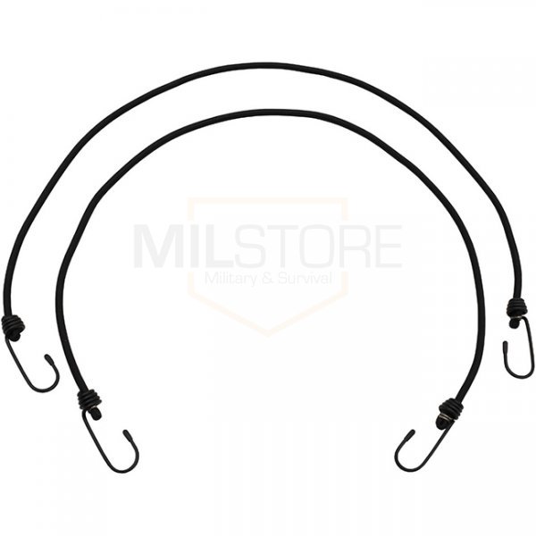 MFH Expander Set Hooks 75 cm - Black