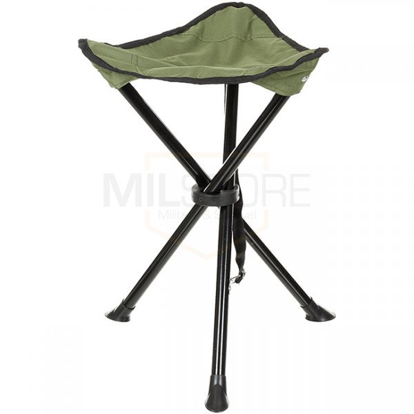 FoxOutdoor Folding Stool Tripod - Olive