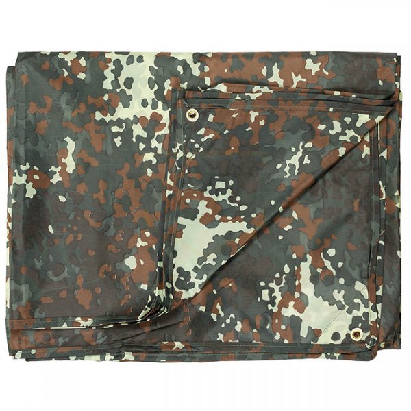 MFH Tarpaulin 300 x 400 cm - Flecktarn