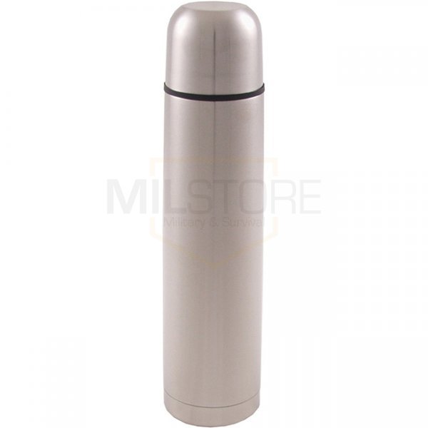 FoxOutdoor Vacuum Thermos Bottle 1000 ml - Chrome