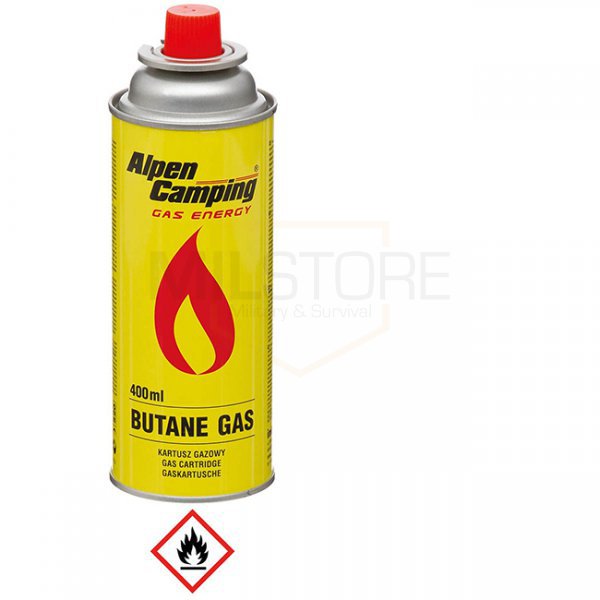 Alpen Camping Valve Gas Cartridge Butane 220 g