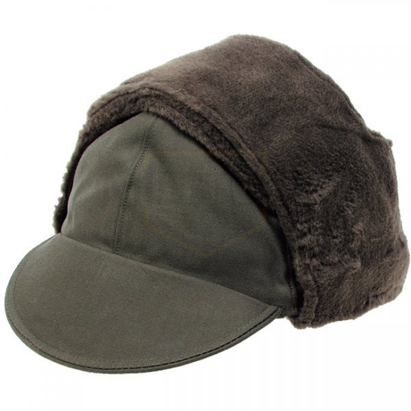 Surplus BW Winter Cap Like New - Olive - 56