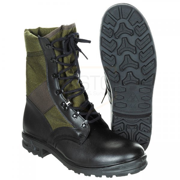 Surplus BW Tropical Boots BALTES Like New - Black / Olive - 240-38