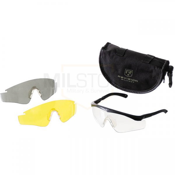 Surplus REVISION Sawfly Z87 Safety Goggles - Black