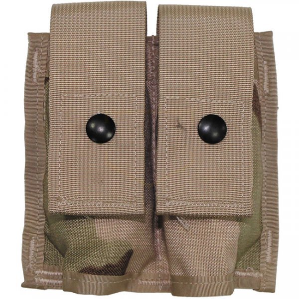 Surplus US Double 40mm Grenade Pouch Used  - 3-Color Desert