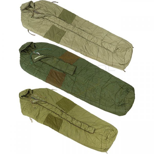 Surplus GB Sleeping Bag Cold Weather Used - Olive