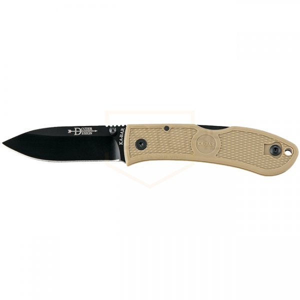 Ka-Bar Dozier Folding Hunter - Coyote