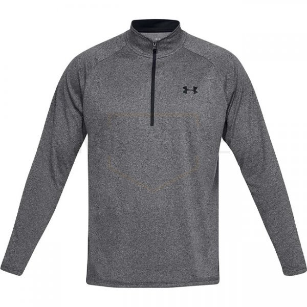 Under Armour Tech 1/2 Zip Long Sleeve - Carbon Heather - 2XL