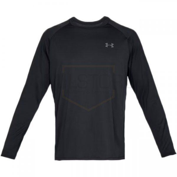 Under Armour Tech Long Sleeve - Black - M
