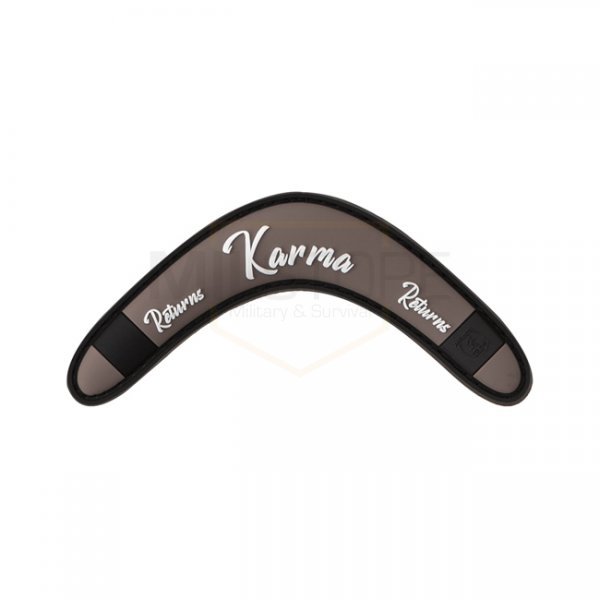 JTG Karma Returns Rubber Patch - Brown