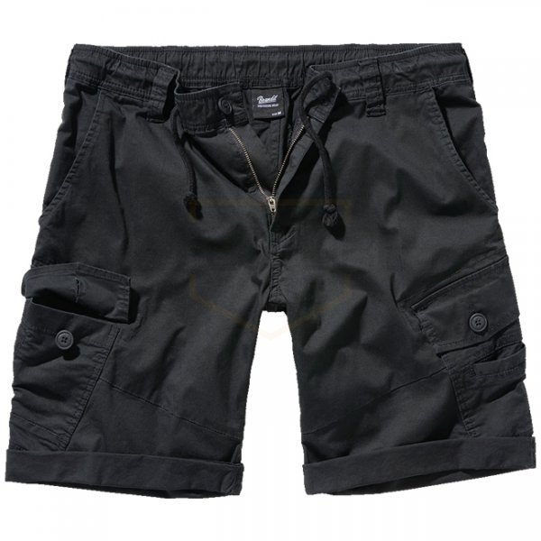 Brandit Tray Vintage Shorts - Black - 2XL