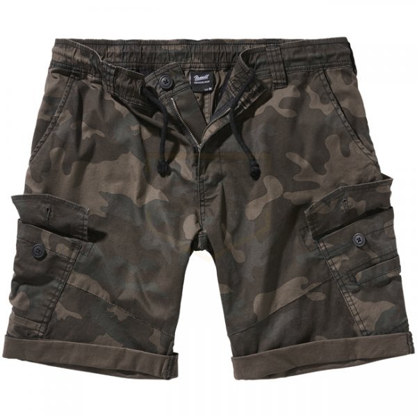 Brandit Tray Vintage Shorts - Darkcamo - 5XL