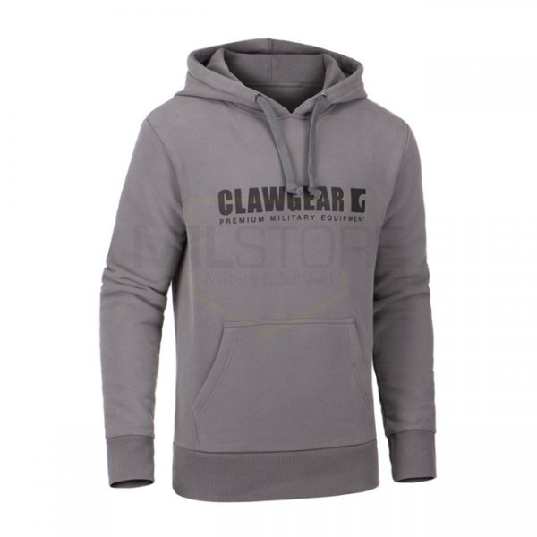 Clawgear CG Logo Hoodie - Wolf Grey - M