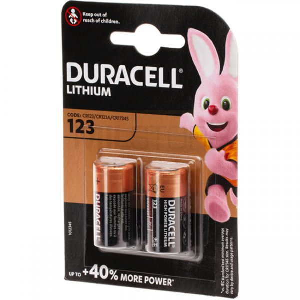 Duracell CR123 2pcs