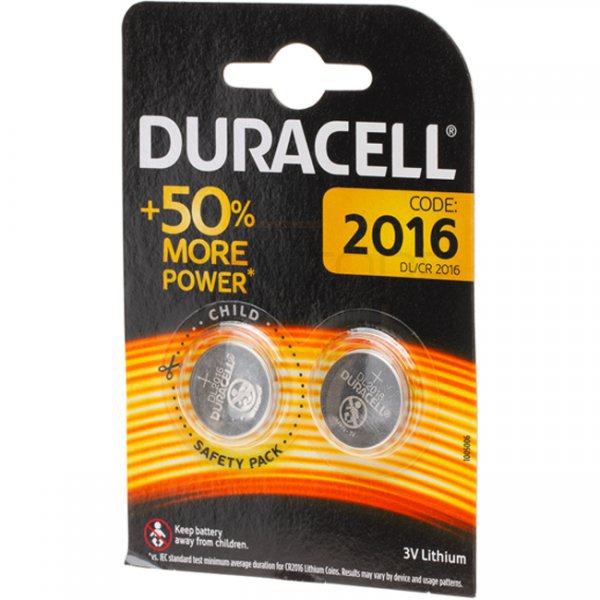 Duracell CR2016 2pcs