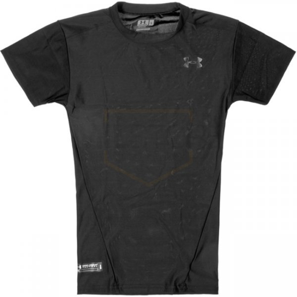 Under Armour UA Tactical HeatGear Compression Tee - Black - L