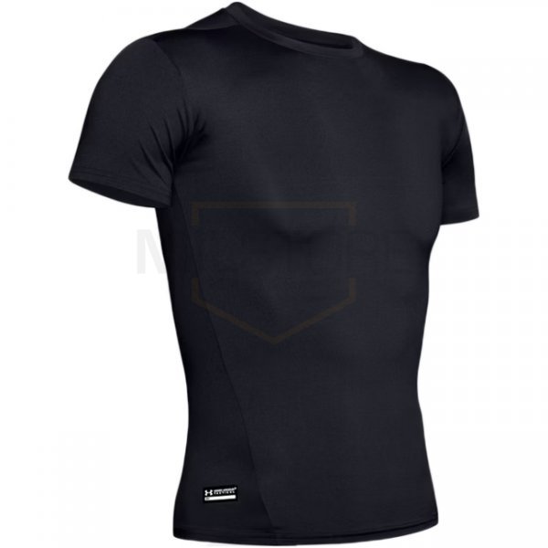 Under Armour Mens Tactical HeatGear Compression T-Shirt - Black - S