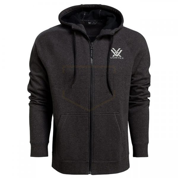 Vortex Optics Core Logo Full Zip Comfort Hoodie - Black - L