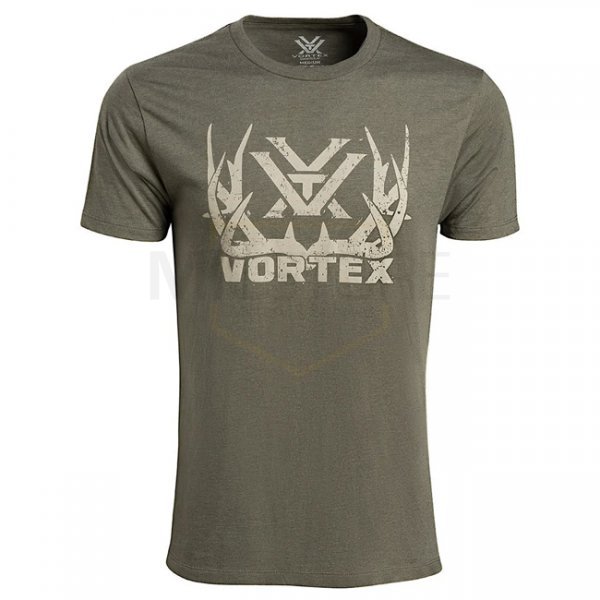 Vortex Full-Tine T-Shirt - Olive - L