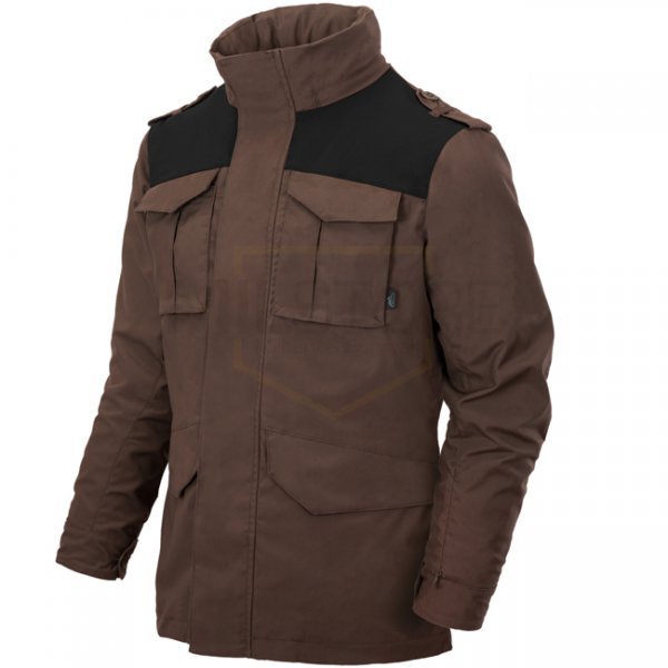 Helikon Covert M65 Jacket - Earth Brown / Black A - 2XL