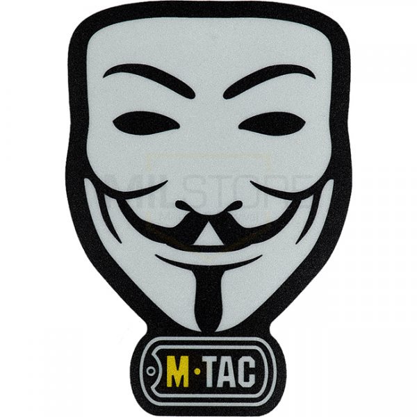 M-Tac Anonymous Reflective Sticker - Black