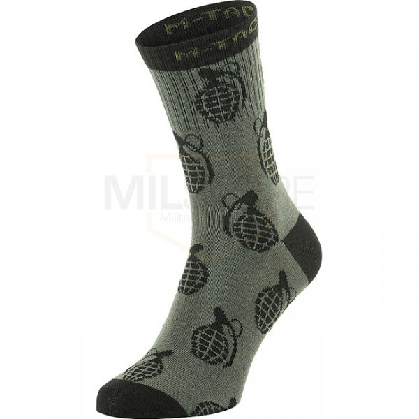 M-Tac Lightweight Socks Grenades Mk.3 - Olive - 39-42