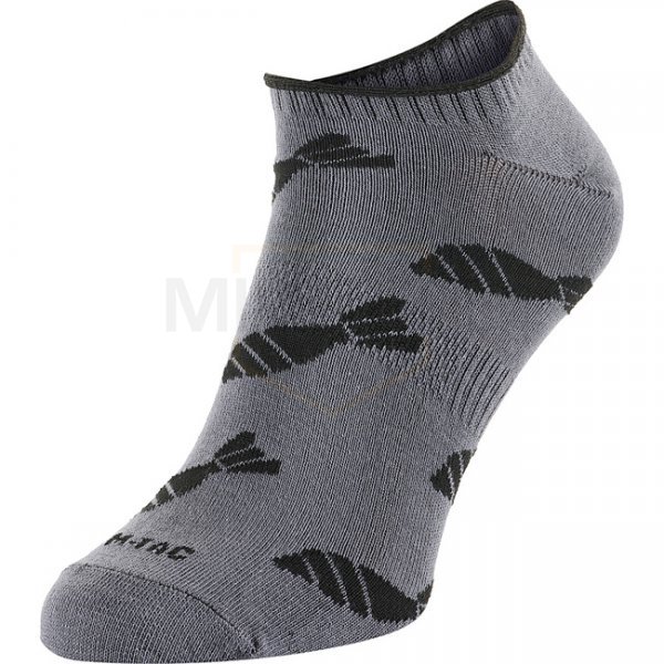 M-Tac Lightweight Summer Socks Mortar Bombs - Dark Grey - 39-42