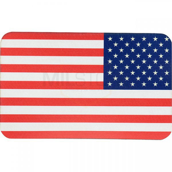M-Tac U.S. Flag Reverse Print Patch GID - Colored