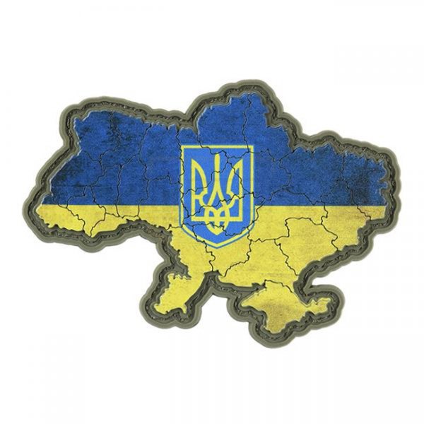 M-Tac Ukraine Coat of Arms Rubber Patch - Colored