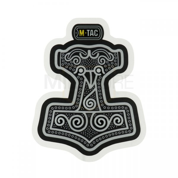 M-Tac Sticker Mjölnir Reflective Large - Black