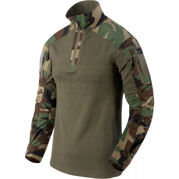 Helikon MCDU Combat Shirt - US Woodland - 2XL