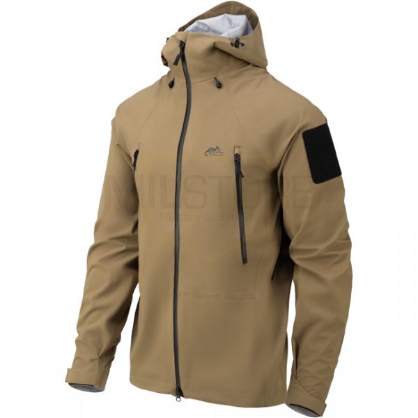 Helikon Squall Hardshell Jacket - TorrentStretch - Coyote - L