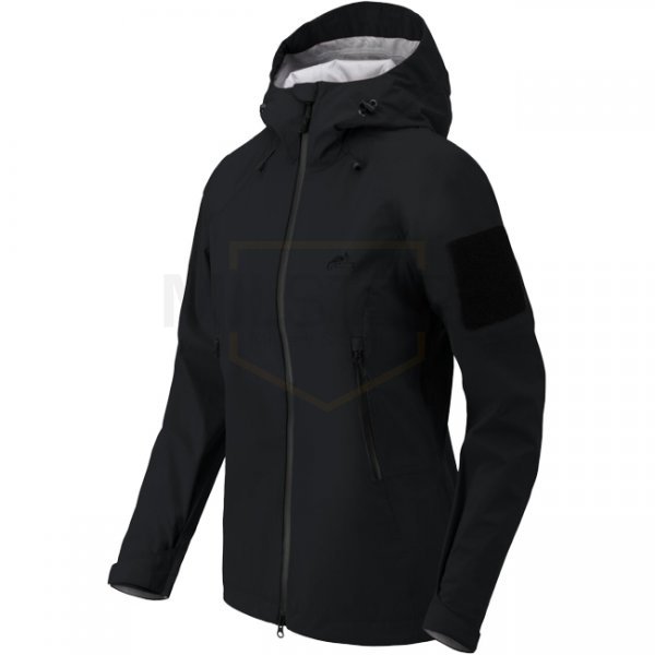 Helikon Squall Women's Hardshell Jacket - TorrentStretch - Black - XS