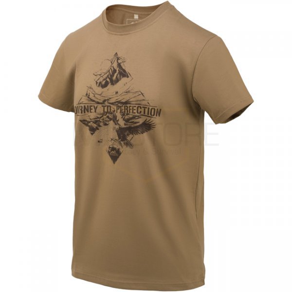 Helikon T-Shirt Mountain Stream - U.S. Brown - L