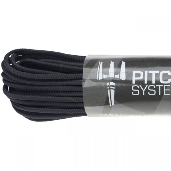 Pitchfork Paracord Type II 425 30m - Black