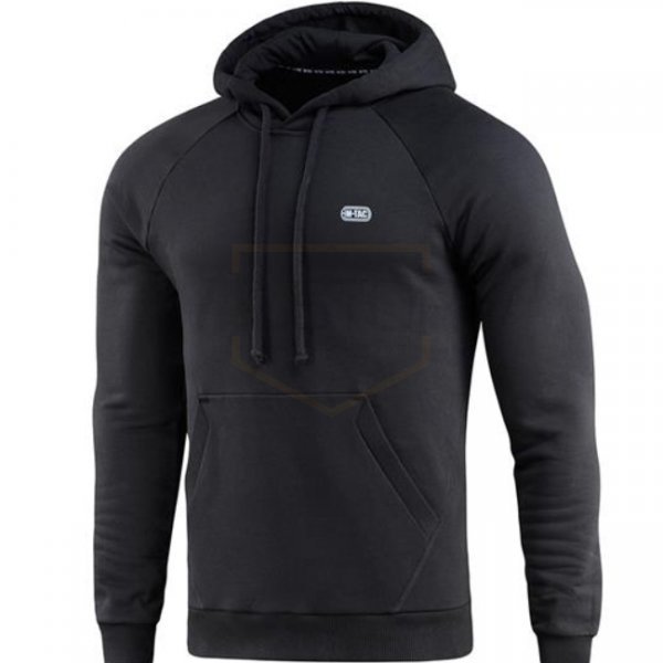 M-Tac Hard Cotton Raglan Hoodie - Black - 3XL