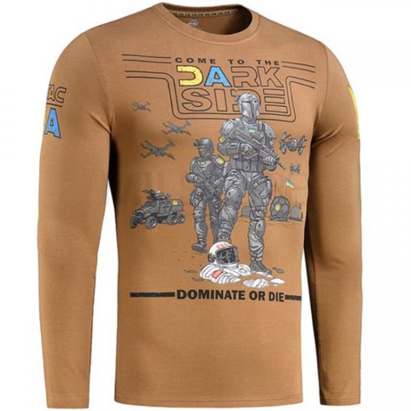 M-Tac UA Side Long Sleeve T-Shirt - Coyote - L