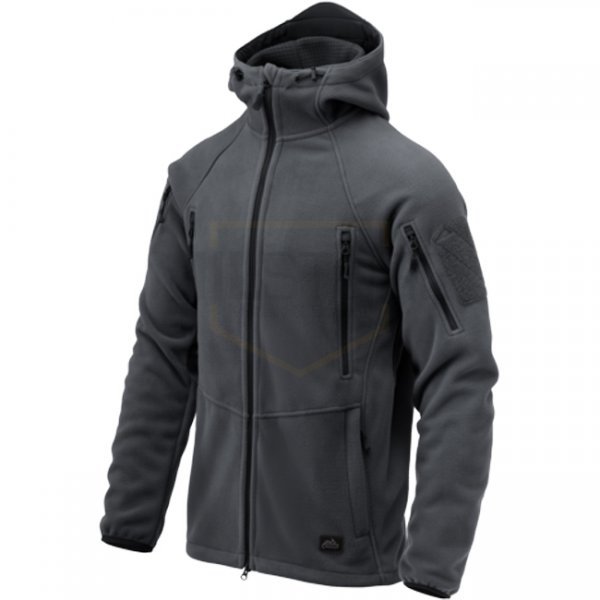 Helikon Patriot Jacket Mk 2 Hybrid Fleece - Shadow Grey / Black - XS