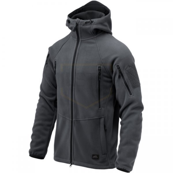 Helikon Patriot Jacket Mk 2 Hybrid Fleece - Shadow Grey / Black - 4XL