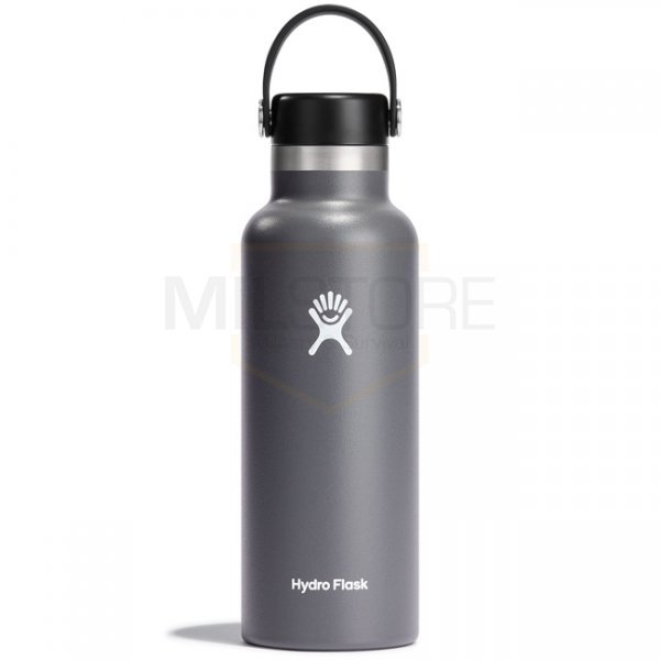 Hydro Flask Standard Mouth Insulated Water Bottle & Flex Cap 18oz - Stone