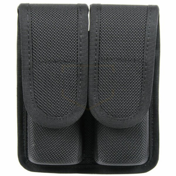 BLACKHAWK Double Mag Pouch Staggered Column Cordura - Black