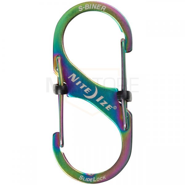 Nite Ize S-Biner Stainless Steel SlideLock #3 - Colored